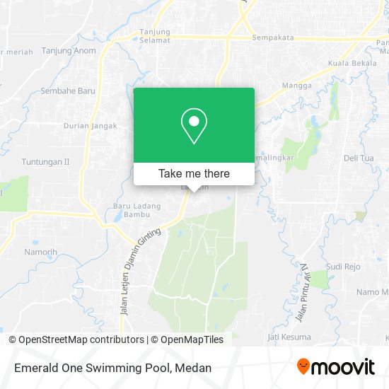 Emerald One Swimming Pool map