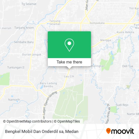 Bengkel Mobil Dan Onderdil sa map