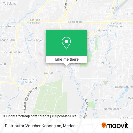 Distributor Voucher Kosong an map