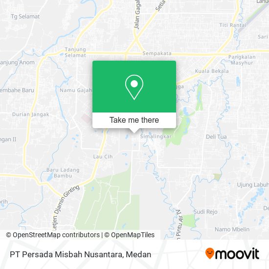 PT Persada Misbah Nusantara map