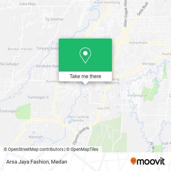 Arsa Jaya Fashion map