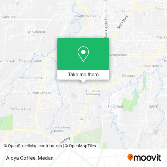 Aloya Coffee map