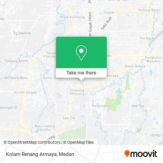 Kolam Renang Armaya map