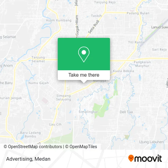Advertising map