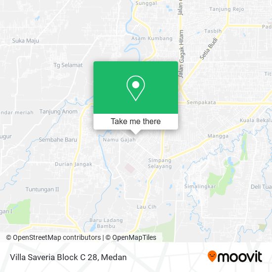 Villa Saveria Block C 28 map