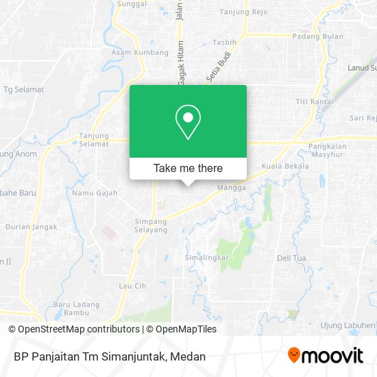 BP Panjaitan Tm Simanjuntak map