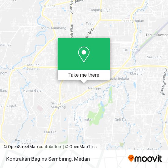 Kontrakan Bagins Sembiring map