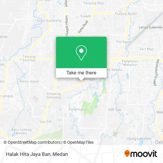 Halak Hita Jaya Ban map