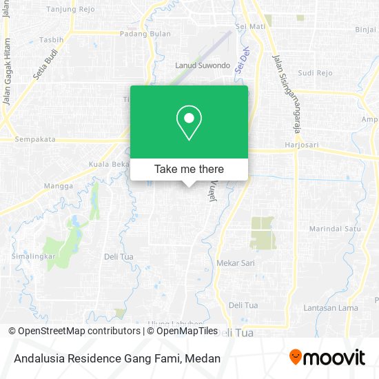 Andalusia Residence Gang Fami map