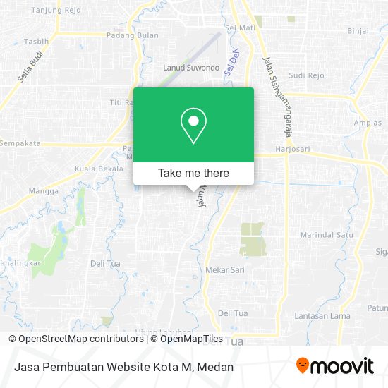 Jasa Pembuatan Website Kota M map