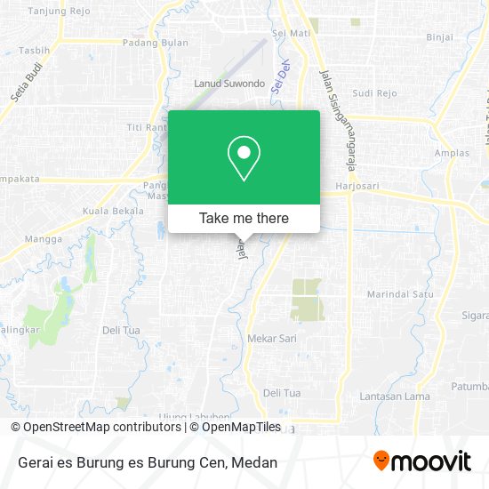 Gerai es Burung es Burung Cen map