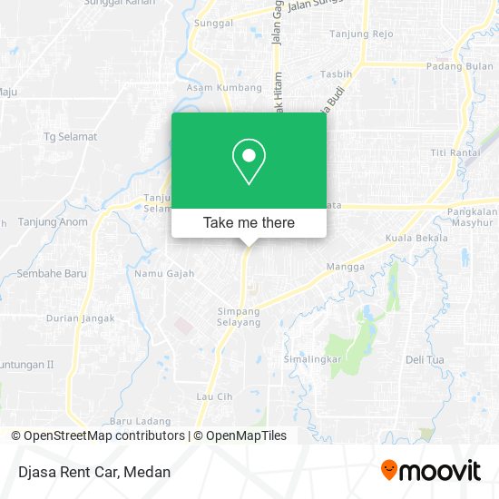 Djasa Rent Car map