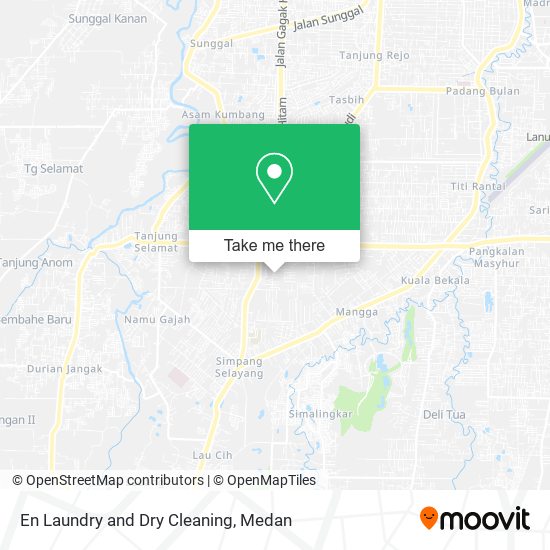 En Laundry and Dry Cleaning map
