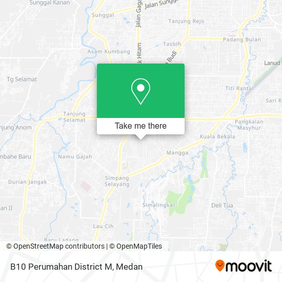B10 Perumahan District M map