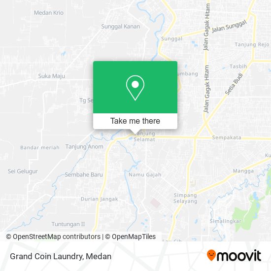 Grand Coin Laundry map