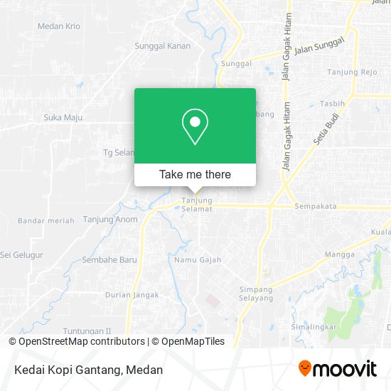 Kedai Kopi Gantang map