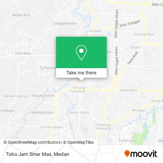 Toko Jam Sinar Mas map