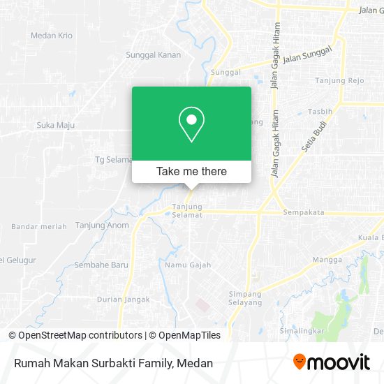 Rumah Makan Surbakti Family map