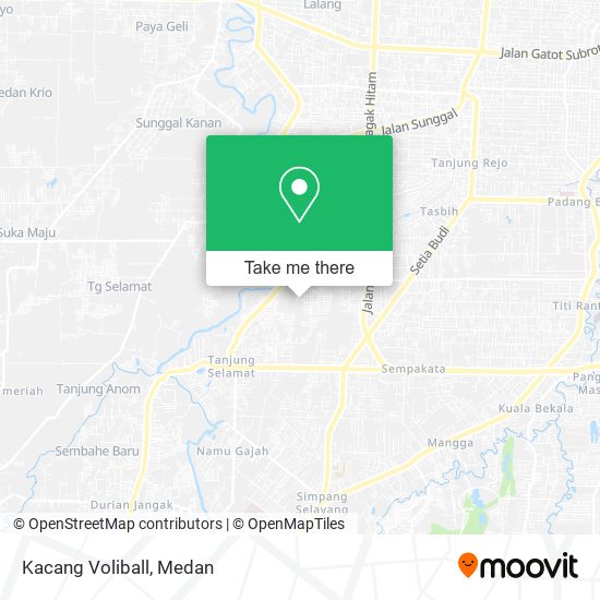 Kacang Voliball map