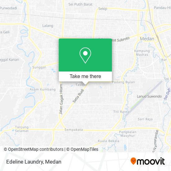 Edeline Laundry map