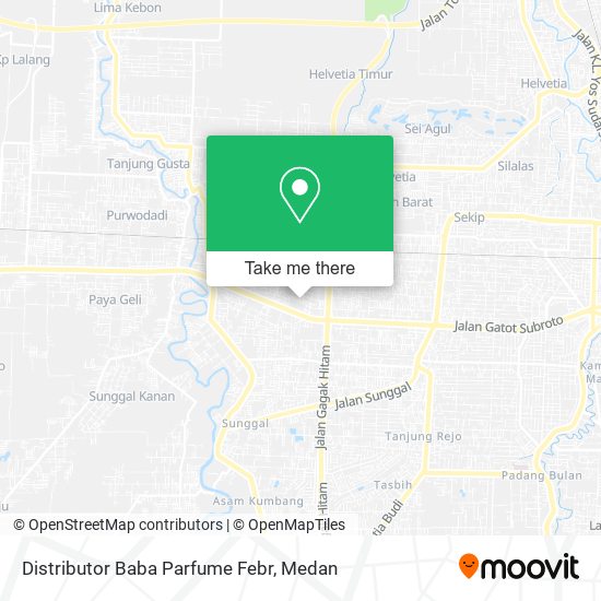 Distributor Baba Parfume Febr map