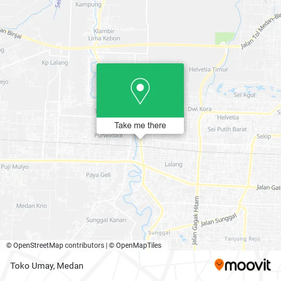 Toko Umay map