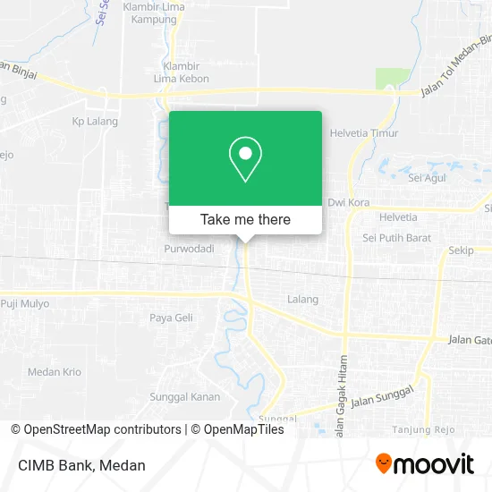 Cimb Bank map