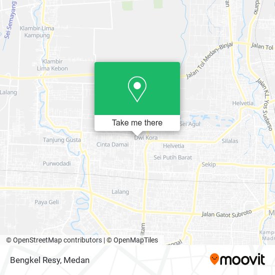 Bengkel Resy map