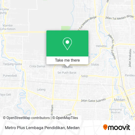 Metro Plus Lembaga Pendidikan map