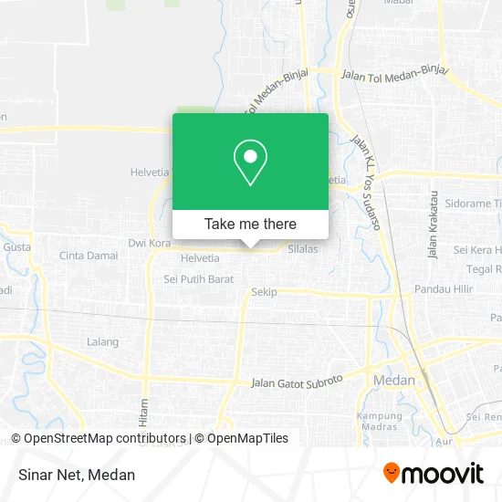Sinar Net map