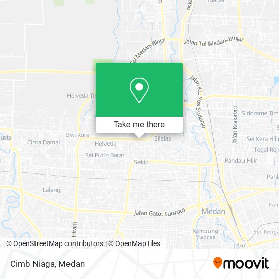 Cimb Niaga map