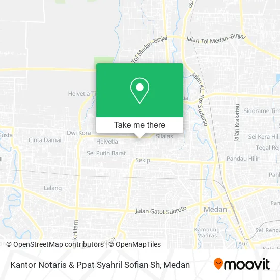 Kantor Notaris & Ppat Syahril Sofian Sh map