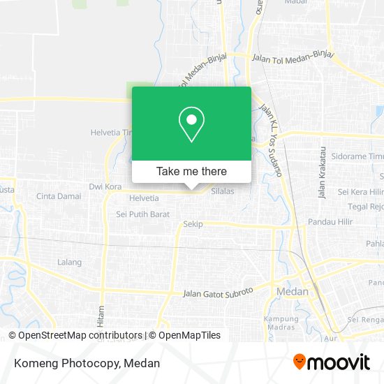 Komeng Photocopy map