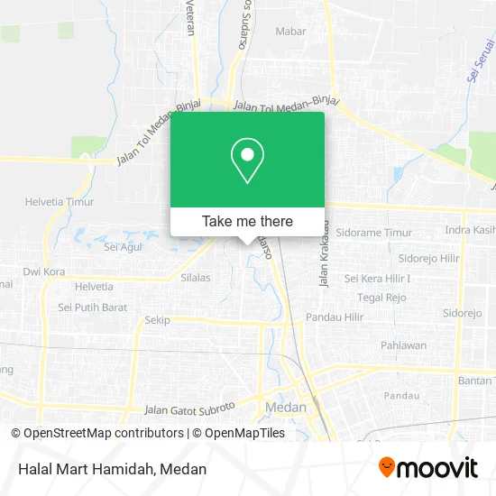 Halal Mart Hamidah map