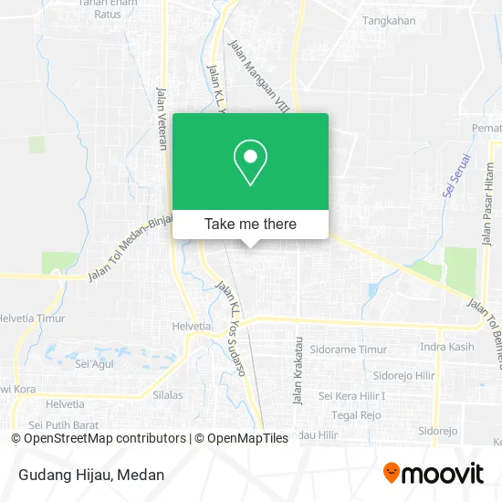 Gudang Hijau map