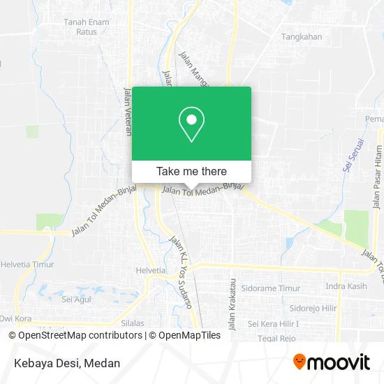 Kebaya Desi map