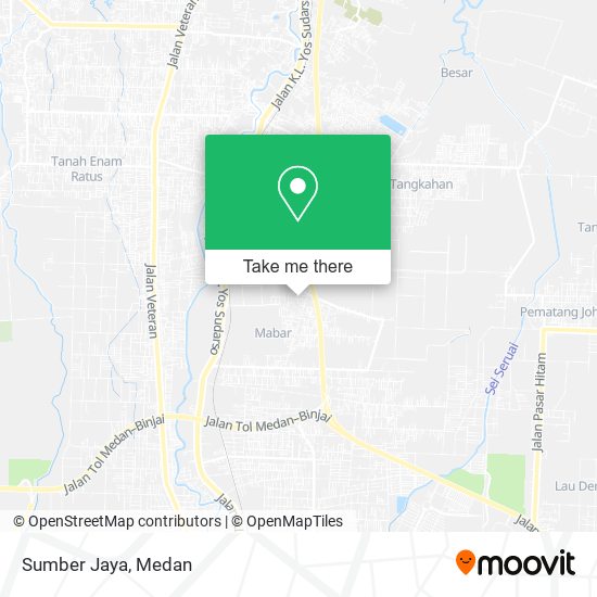 Sumber Jaya map