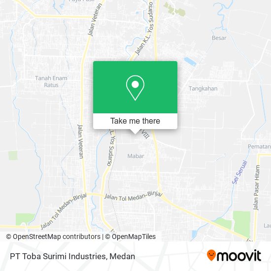 PT Toba Surimi Industries map