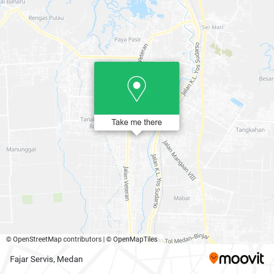 Fajar Servis map