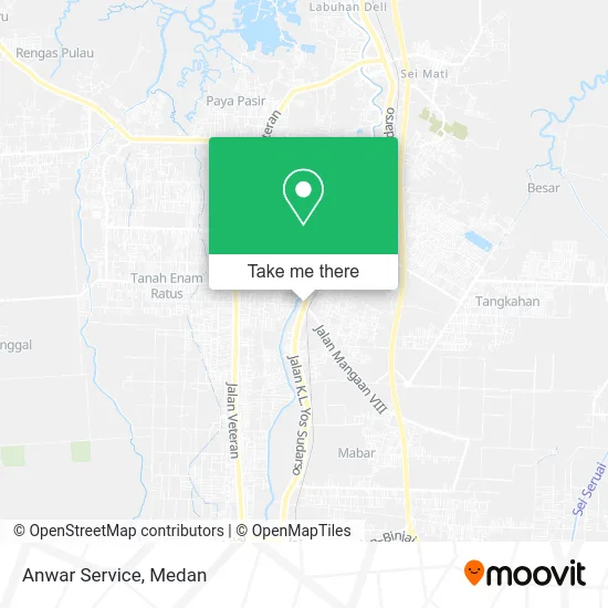 Anwar Service map