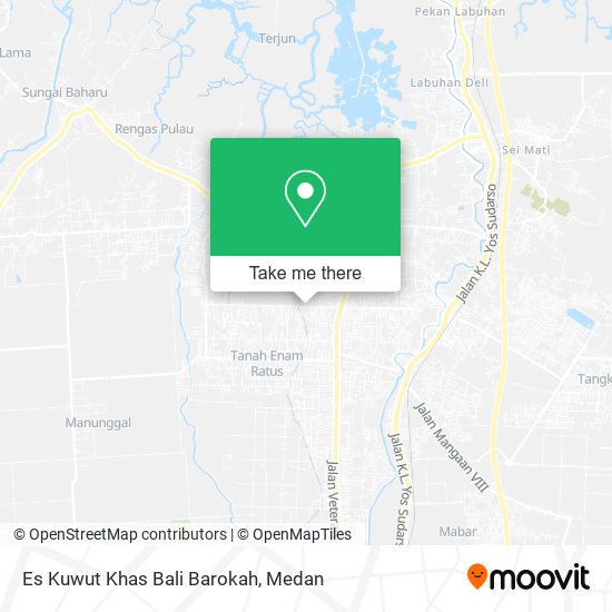 Es Kuwut Khas Bali Barokah map