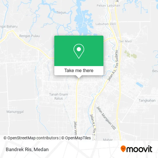 Bandrek Ris map