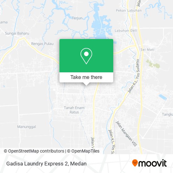 Gadisa Laundry Express 2 map