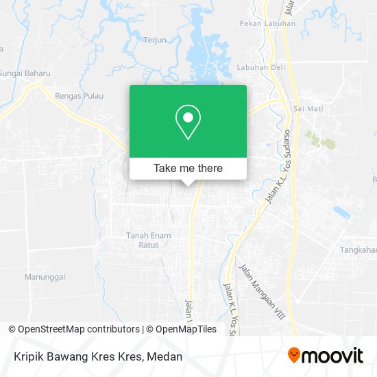 Kripik Bawang Kres Kres map