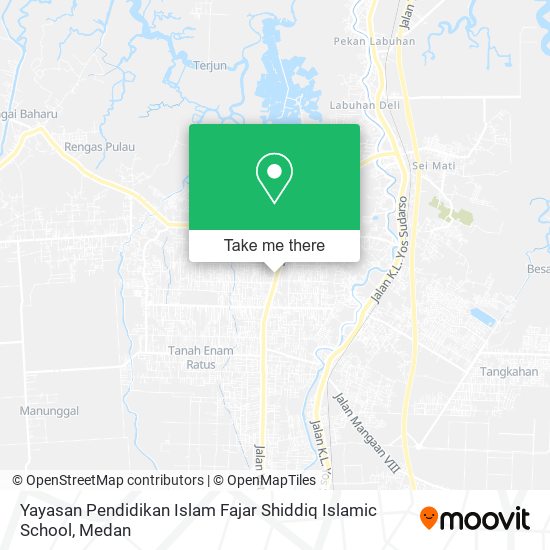 Yayasan Pendidikan Islam Fajar Shiddiq Islamic School map