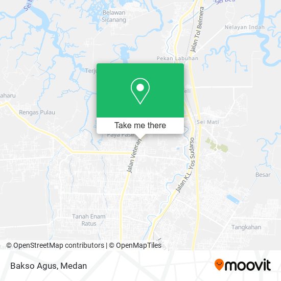 Bakso Agus map