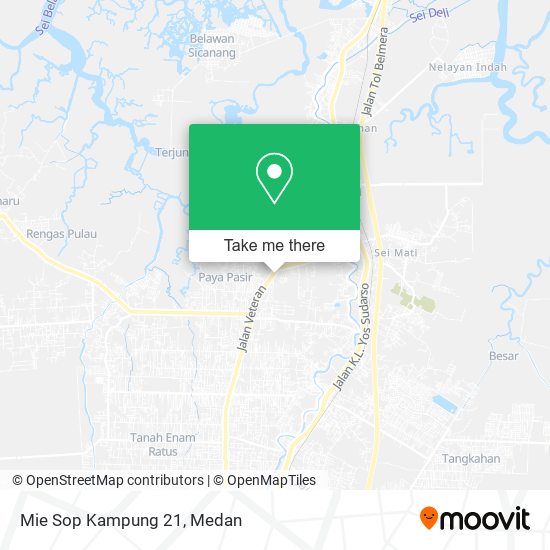 Mie Sop Kampung 21 map