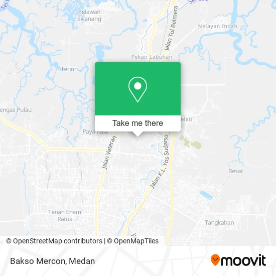 Bakso Mercon map