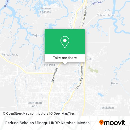 Gedung Sekolah Minggu HKBP Kambes map