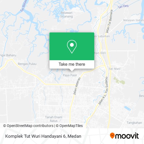 Komplek Tut Wuri Handayani 6 map
